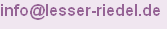 info@lesser-riedel.de